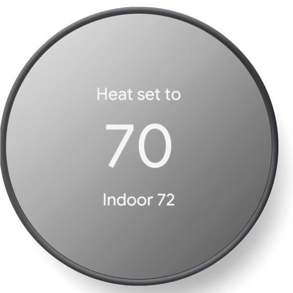 Google Nest Thermostat - Smart Thermostat for Home-Charcoal- Brand New! - Picture 1 of 12